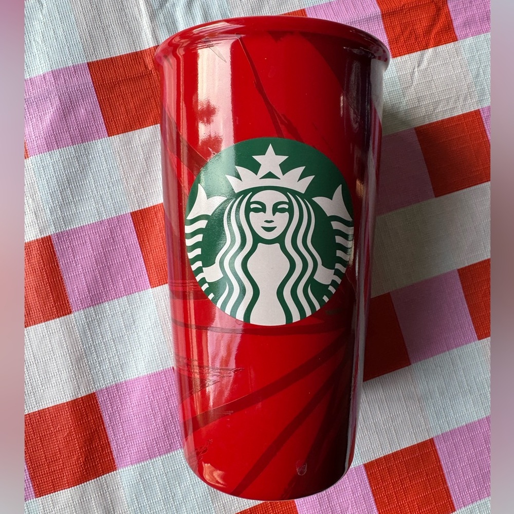 Starbucks Holiday Ceramic Cup